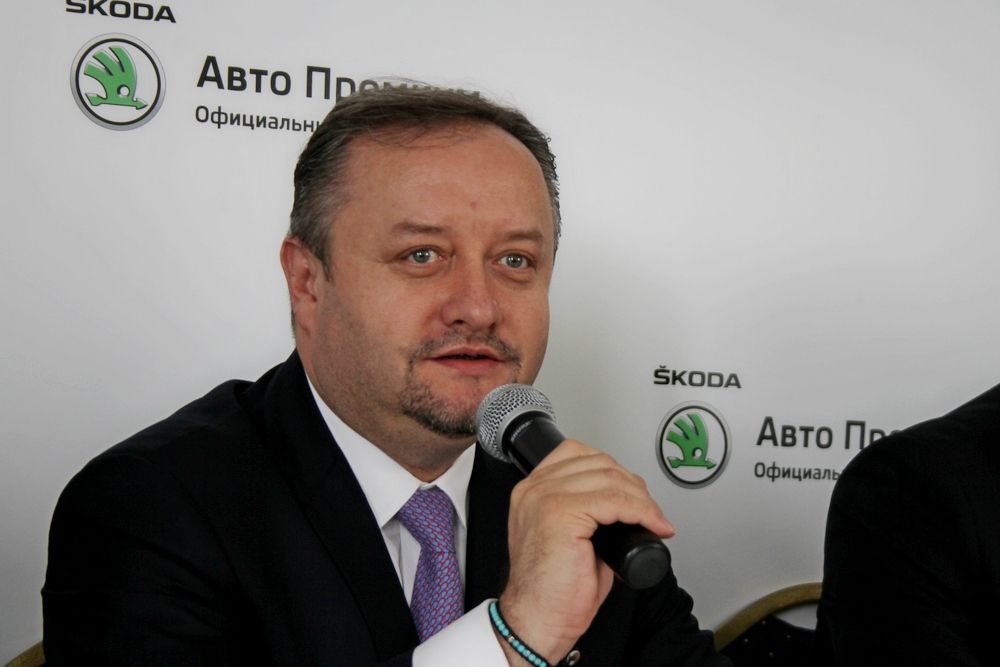 Глава марки Skoda в России Любомир Найман