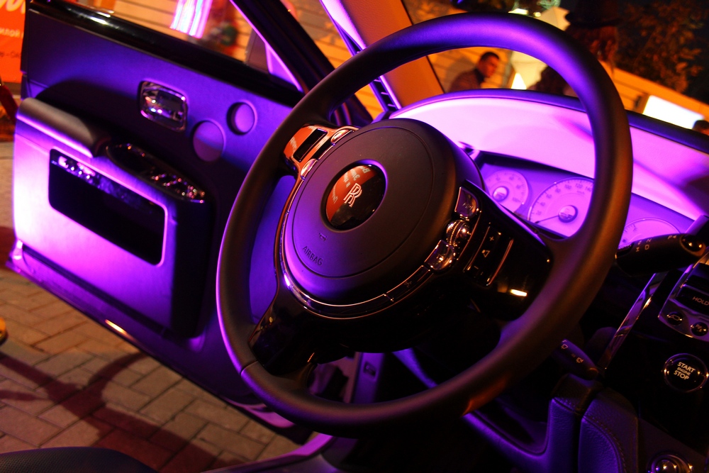 Rolls-Royce Ghost в ресторане Ginza