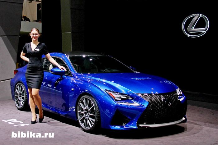 Женевский автосалон на Бибика.Ру - спортивное купе Lexus RC F