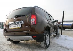 Renault Duster: вид сзади