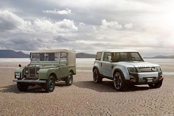 Land Rover DC100 и Land Rover Defender