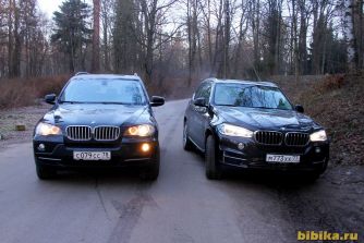 BMW X5 F15 и BMW X5 E70