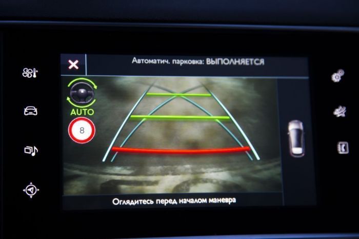 Peugeot 308. Система автоматической парковки