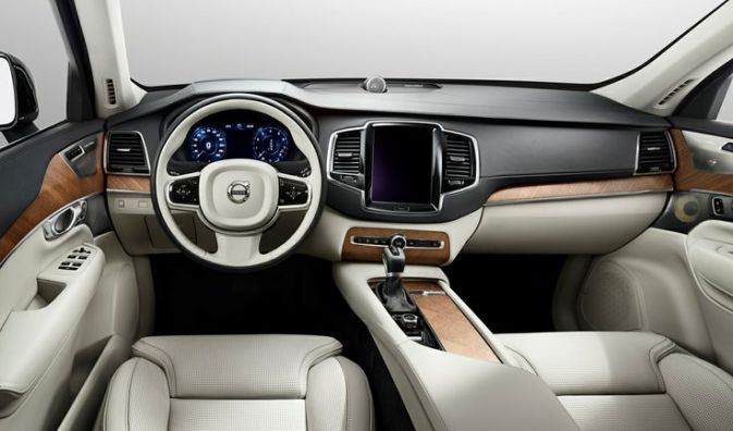 Volvo XC90 2015 salon Volvo XC90 2015 salon