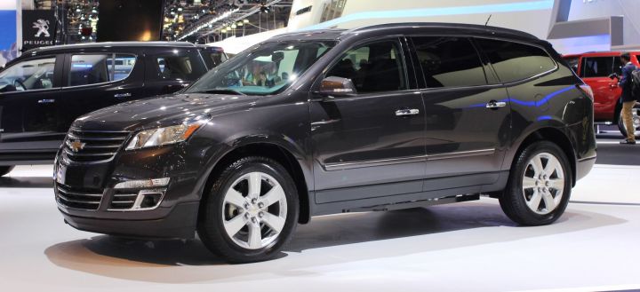 Новый Chevrolet Traverse общий вид Новый Chevrolet Traverse общий вид