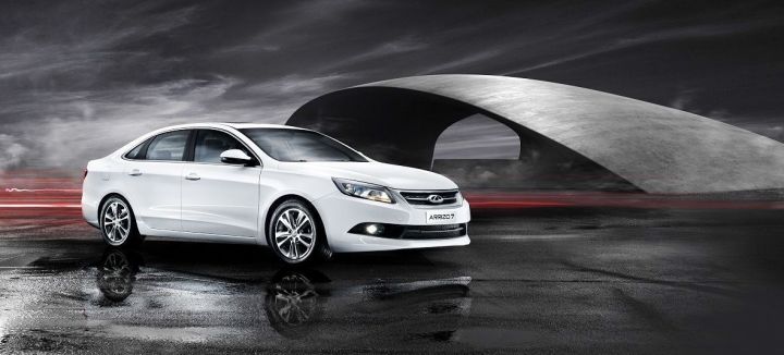 Новый Chery Arizo 7 общий вид Новый Chery Arizo 7 общий вид