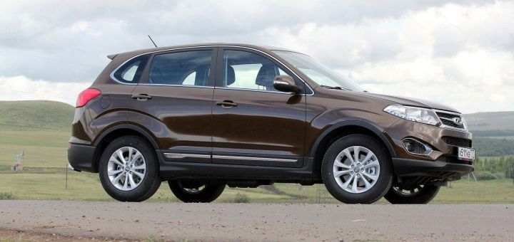 Chery Tiggo 5 вид сбоку Chery Tiggo 5 вид сбоку