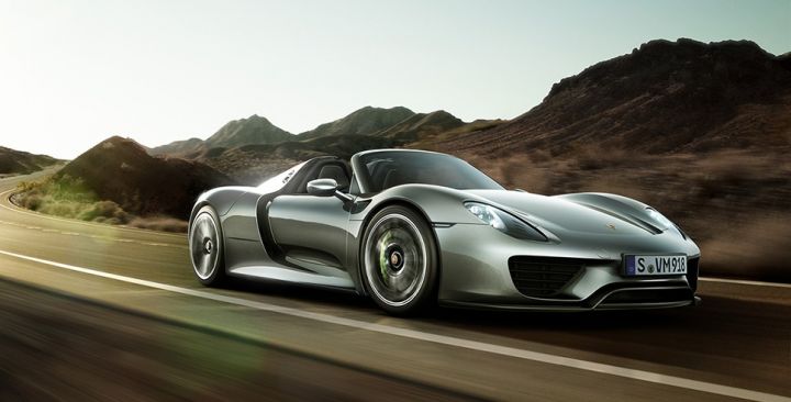 Porsche 918 Spyder презентовали в России
