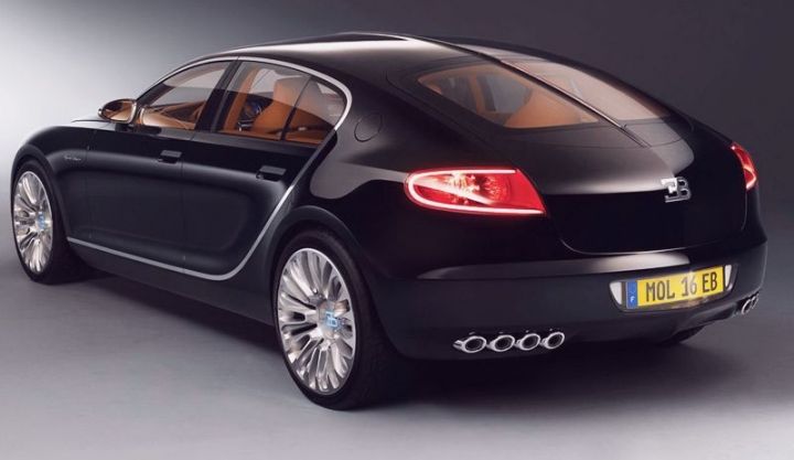Bugatti Galibier вид сзади