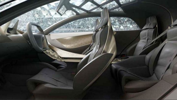 Салон Citroen DS Spirit отделан дорогими материалами Салон Citroen DS Spirit отделан дорогими материалами