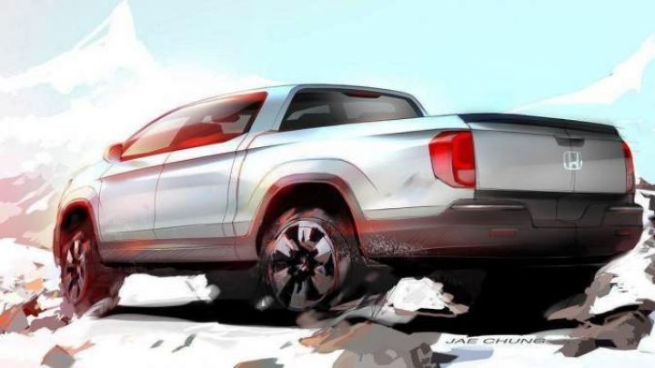 Компания Honda &laquo;засветила&raquo; тизер нового пикапа