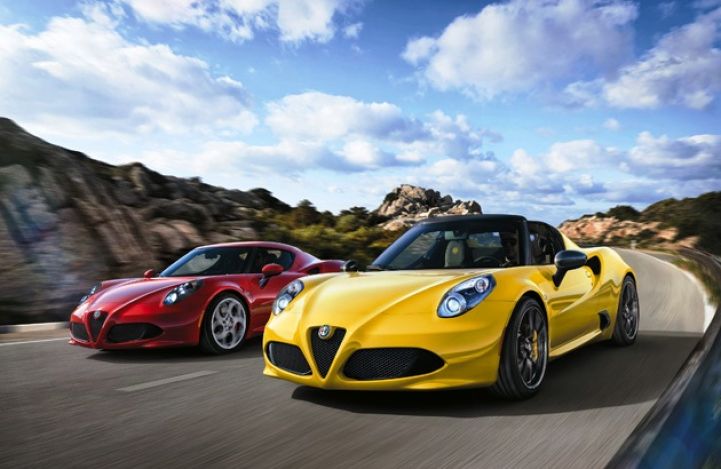 Женева ждет премьеру Alfa Romeo 4C Spider
