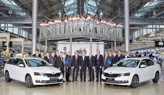 Старт производства новой SKODA Octavia в Млада-Болеславе