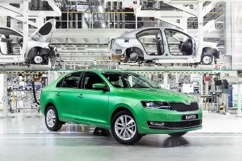 В Калуге стартует производство обновленного SKODA RAPID