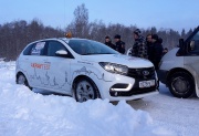 LADA Kalina NFR R1 - первая победа в ралли при поддержке Интей Лада!