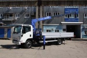 Бортовой ISUZU NQR90 c краном Tadano в наличии!