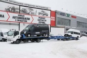 Изготовлен автовоз на базе ISUZU NQR90LM c прицепом