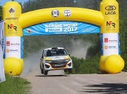 Ралли «Белые Ночи 2017» - острое испытание для автомобилей LADA Rally Cup пройдено