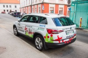 Экспедиция «SKODA Следопыт» встретилась с эстонским Бэнкси