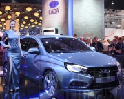 На ММАС-2014 «АвтоВАЗ» презентовал Lada Vesta и Lada X-RAY